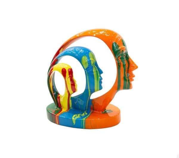 Trio Caras Multicolor 130Ls CASONA DECO
