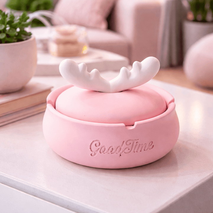 Cenicero Goodtime Rosa CASONA DECO Ceniceros