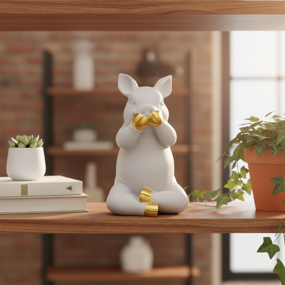 Cerdito Mudo CASONA DECO animales
