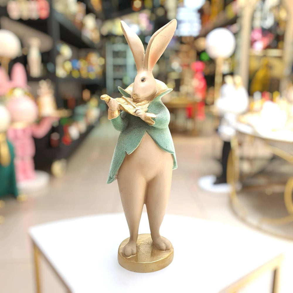 Conejo Violinista con Traje CASONA DECO decoracion
