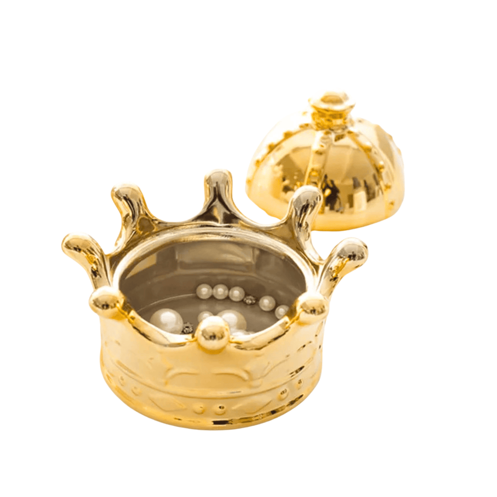 Contenedor Corona Dorada Mini 8056-58 CASONA DECO