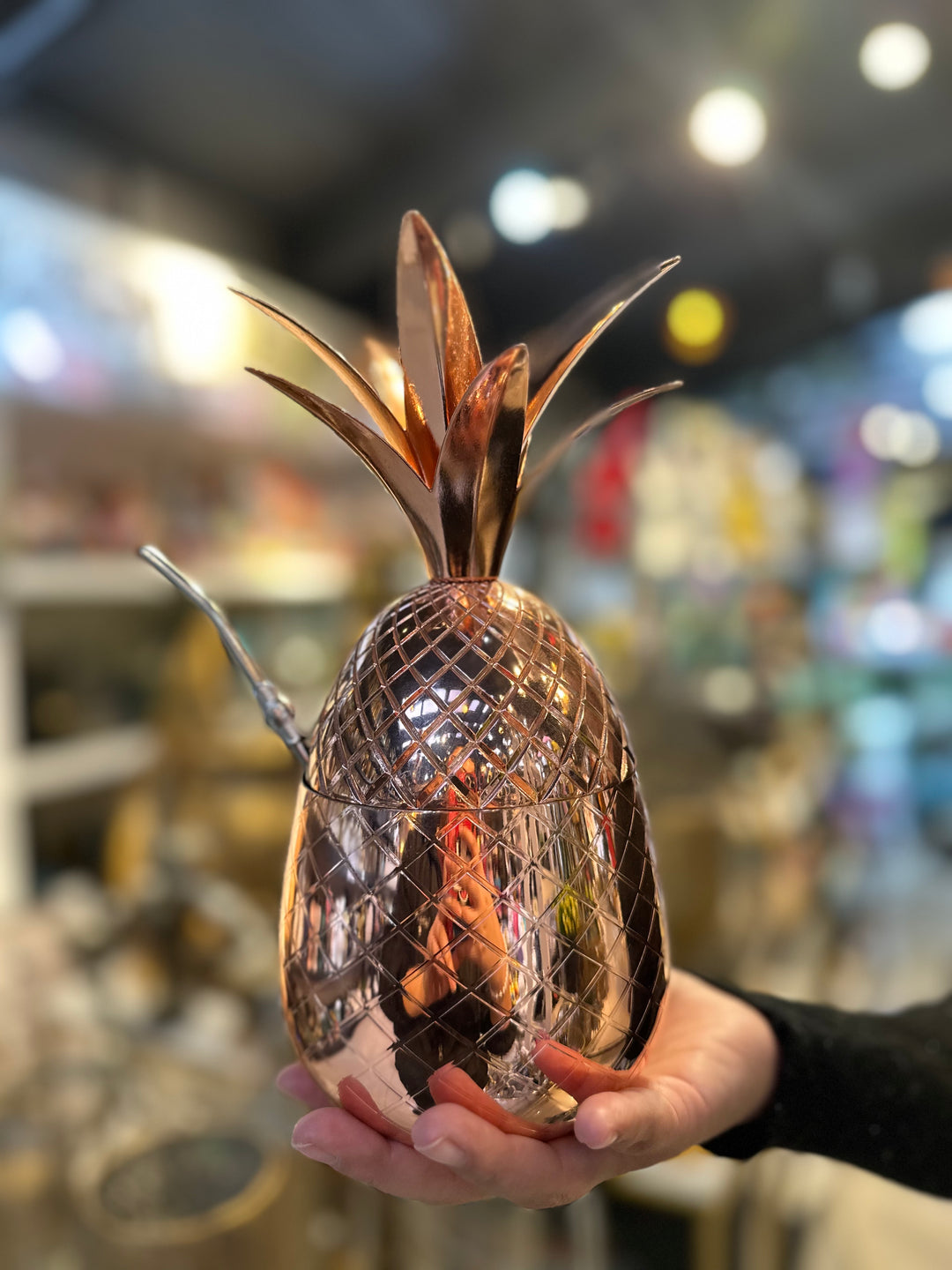 Copa de Cóctel Piña color Cobre CASONA DECO cocina