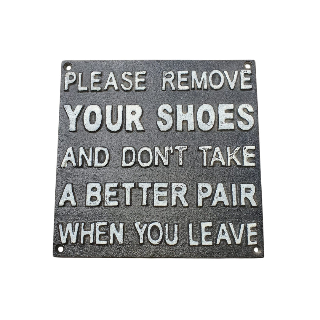 Cuadro de hierro Please Your Shoes CASONA DECO decoracion