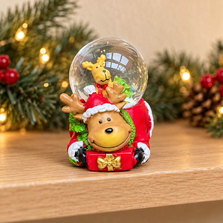 Globo navideño Reno de 7 cm – Casona Deco