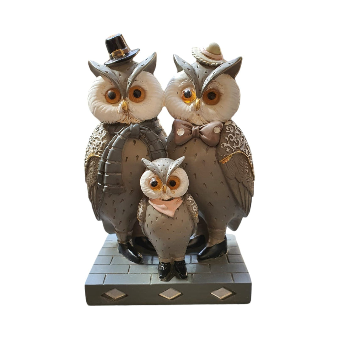 Familia de Buhos CASONA DECO decoracion
