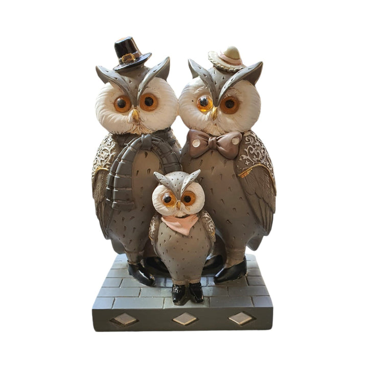 Familia de Buhos CASONA DECO decoracion