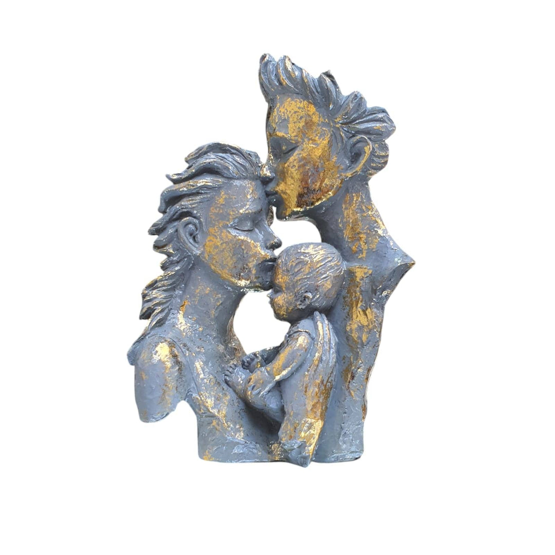 Familia gris con dorado CASONA DECO decoracion