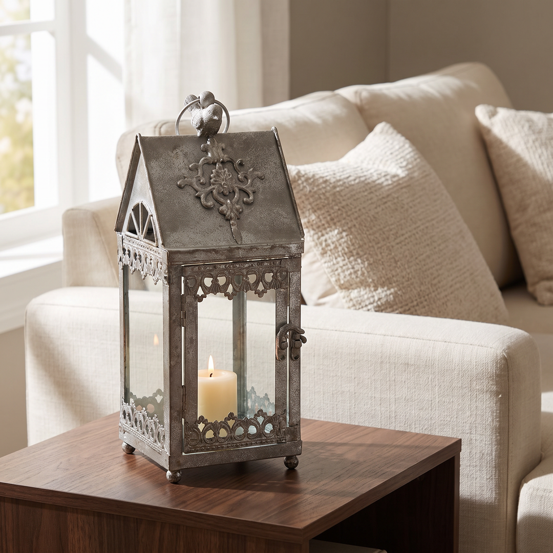 Fanal Pajarito plateado en living