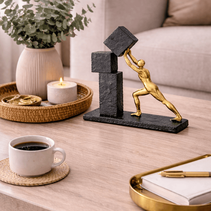Figura decorativa Hombre Bloques CASONA DECO decoracion