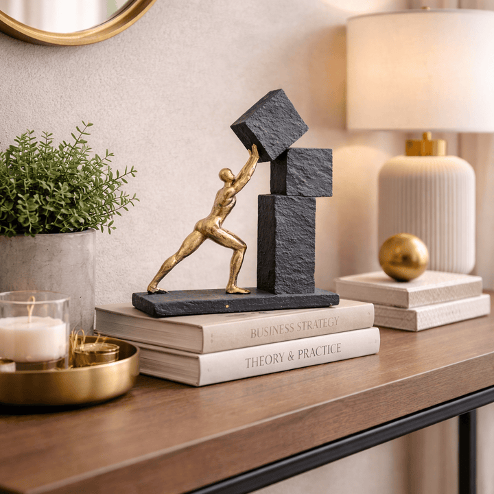 Figura decorativa Hombre Bloques CASONA DECO decoracion