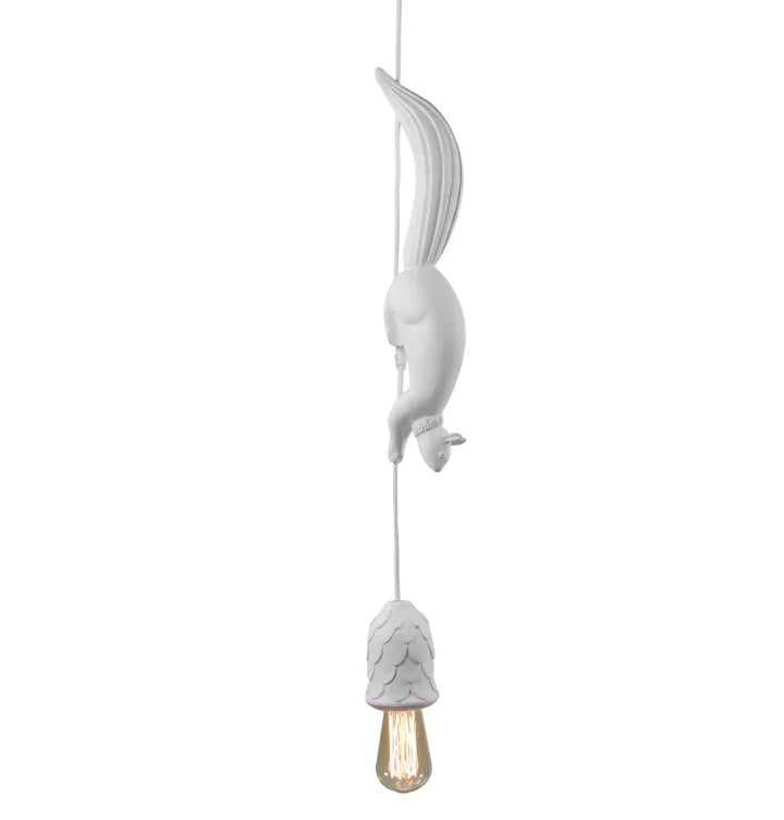 Lampara Ardilla Blanca CASONA DECO decoracion