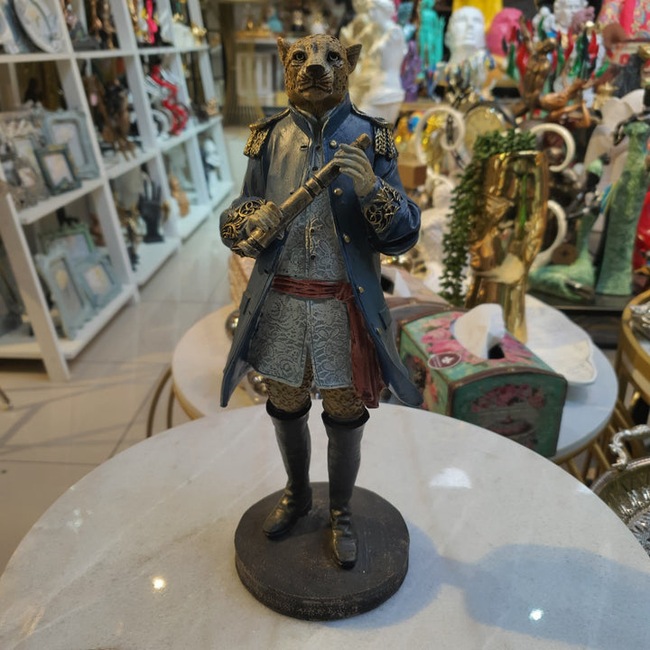 Leopardo con Telescopio CASONA DECO animales