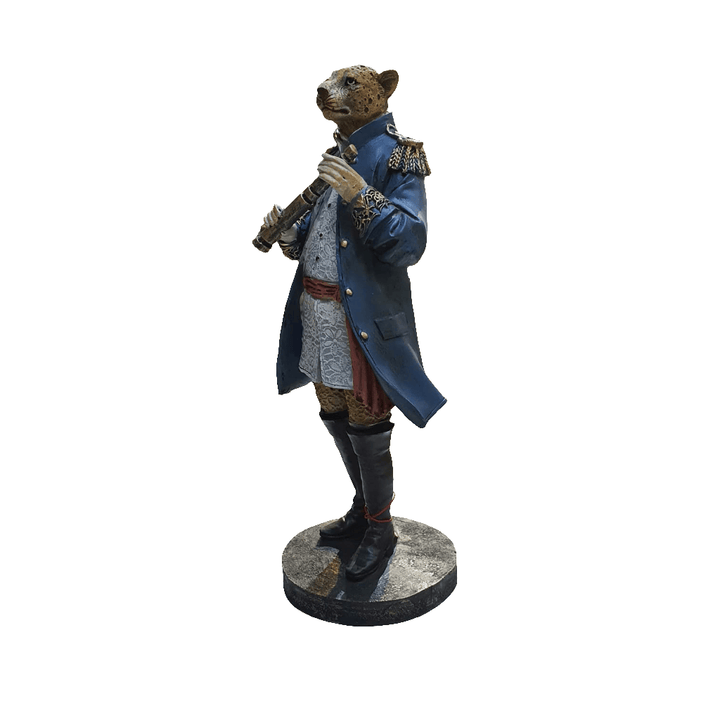 Leopardo con Telescopio CASONA DECO animales