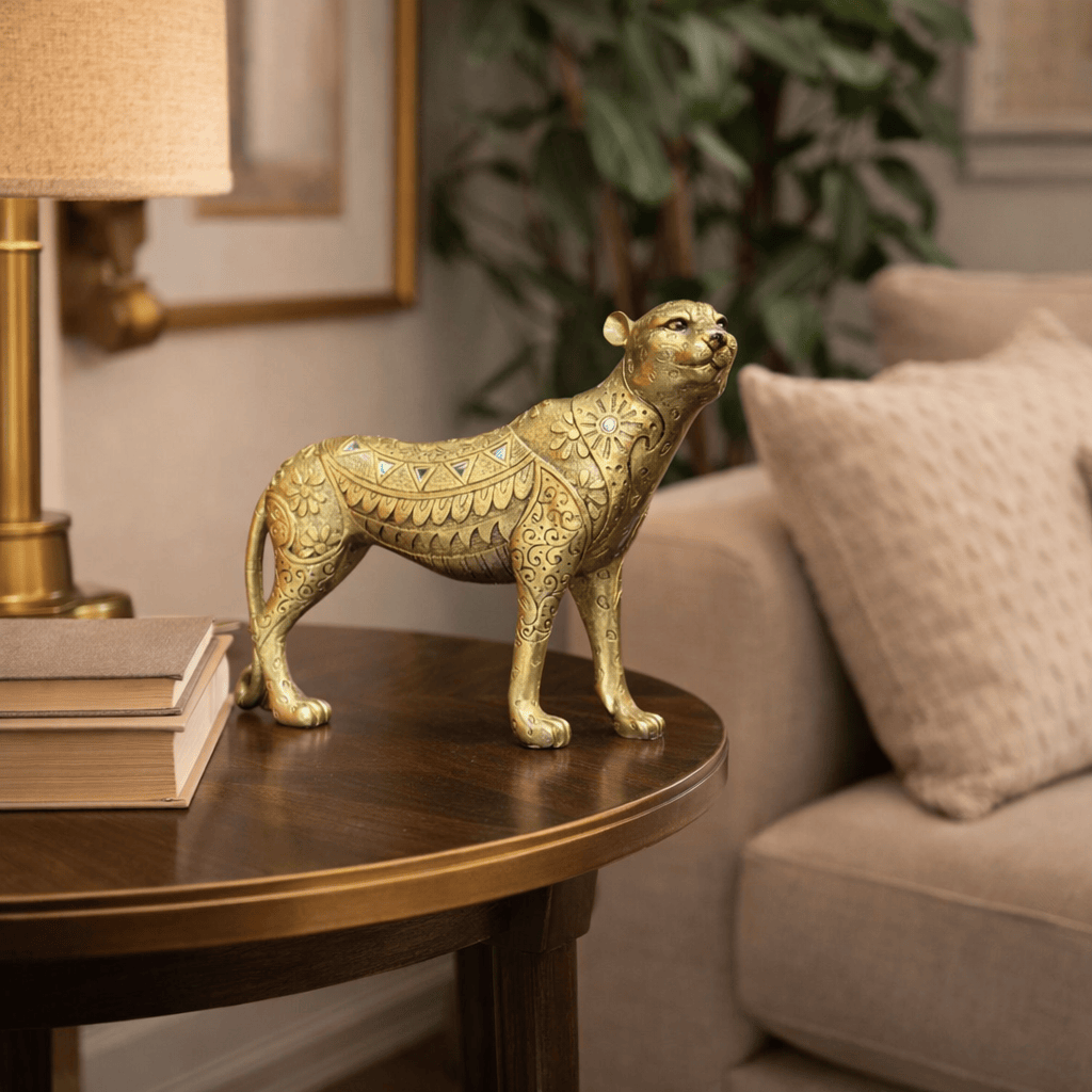 Leopardo Dorado  M CASONA DECO animales