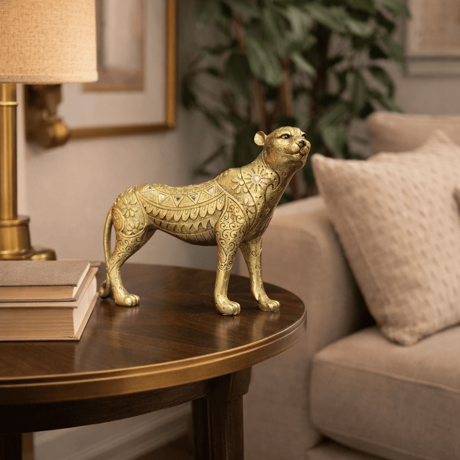 Leopardo Dorado  M CASONA DECO animales