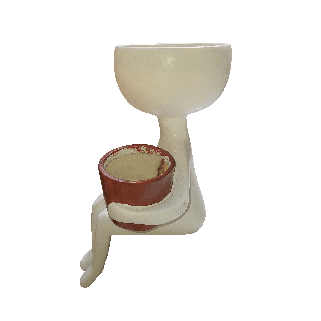 Maceta color Blanco CASONA DECO decoracion