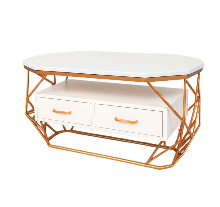 Mesa de centro con dos cajones OUTLET CASONA DECO decoracion