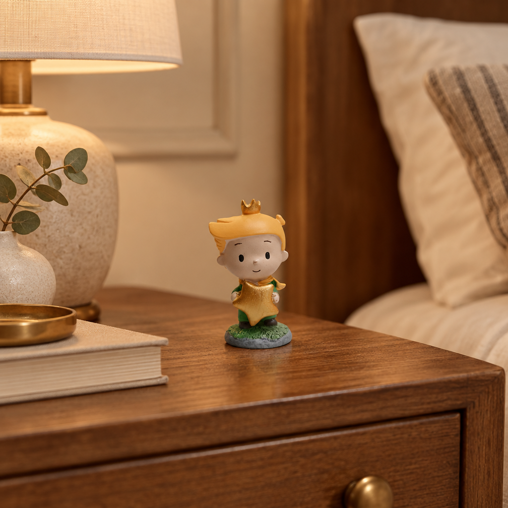 Mini Principito Estrella en dormitorio - Casona Deco
