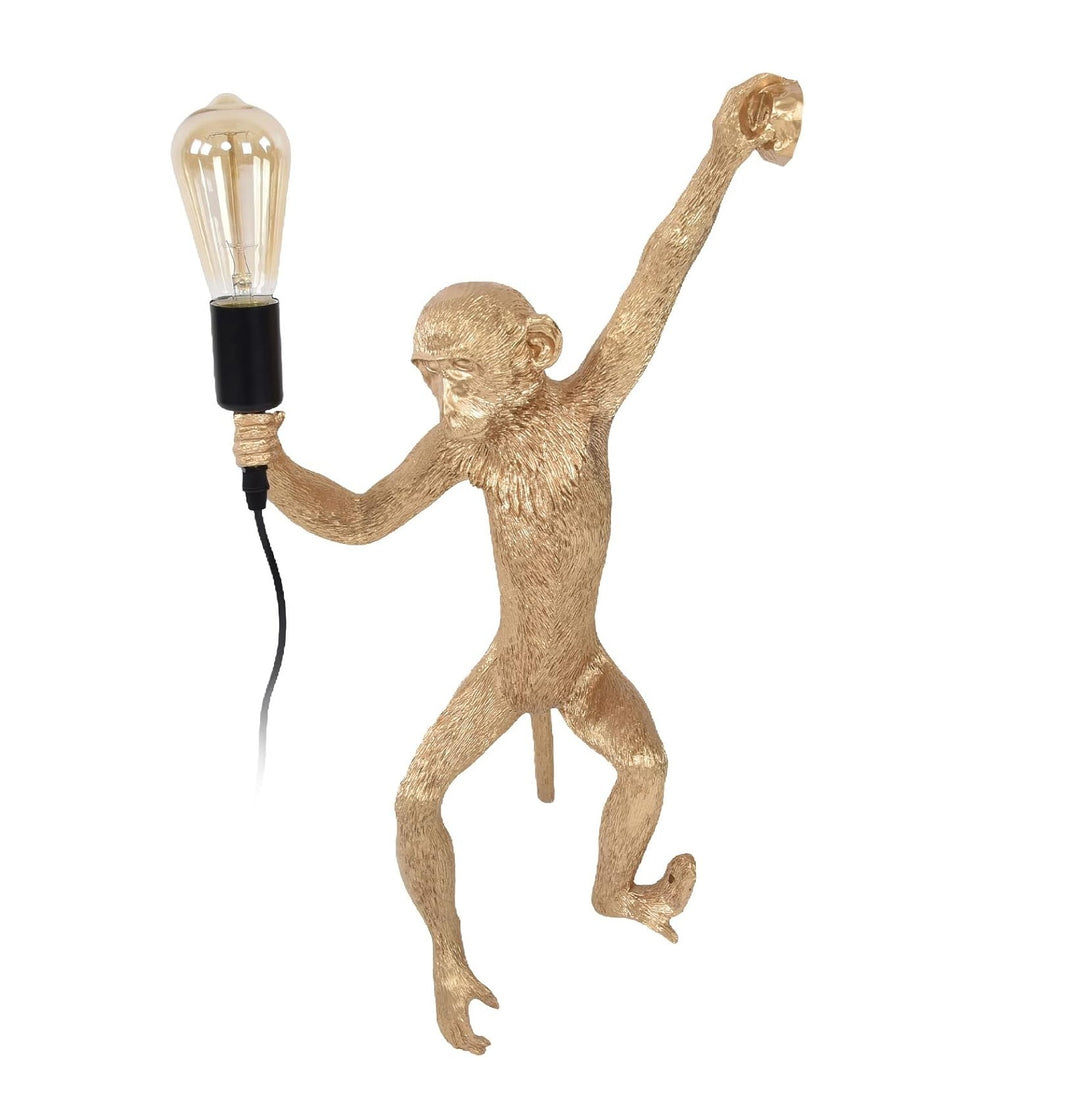 Lampara Mono Pared Color dorado