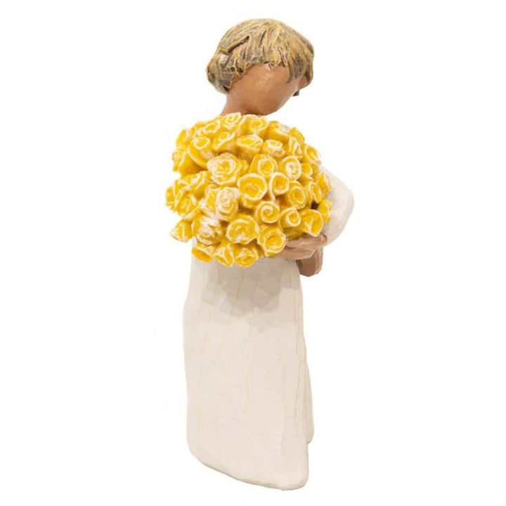 Niña Rosas Amarillas CASONA DECO
