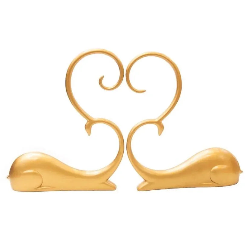 Pareja de Ciervos dorado CASONA DECO animales