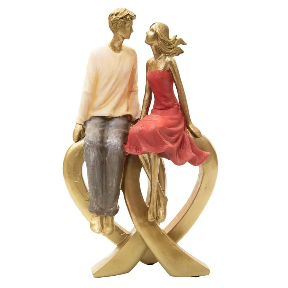 Pareja sobre Corazon CASONA DECO