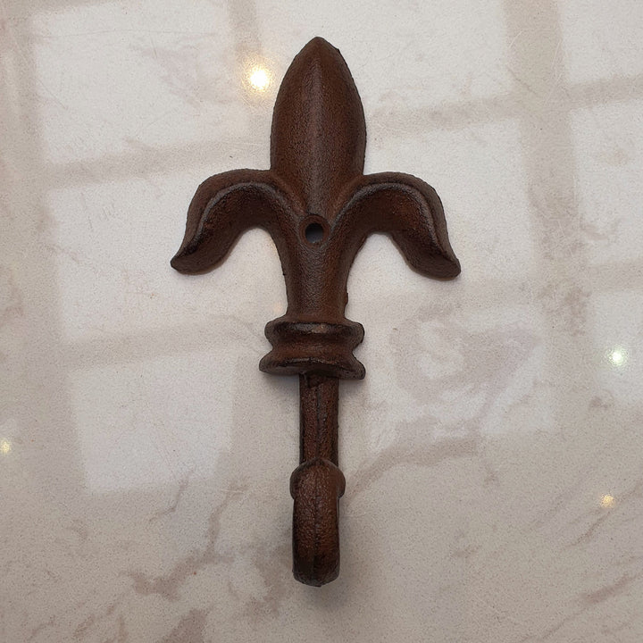 Percha Flor de Liz de hierro CASONA DECO decoracion