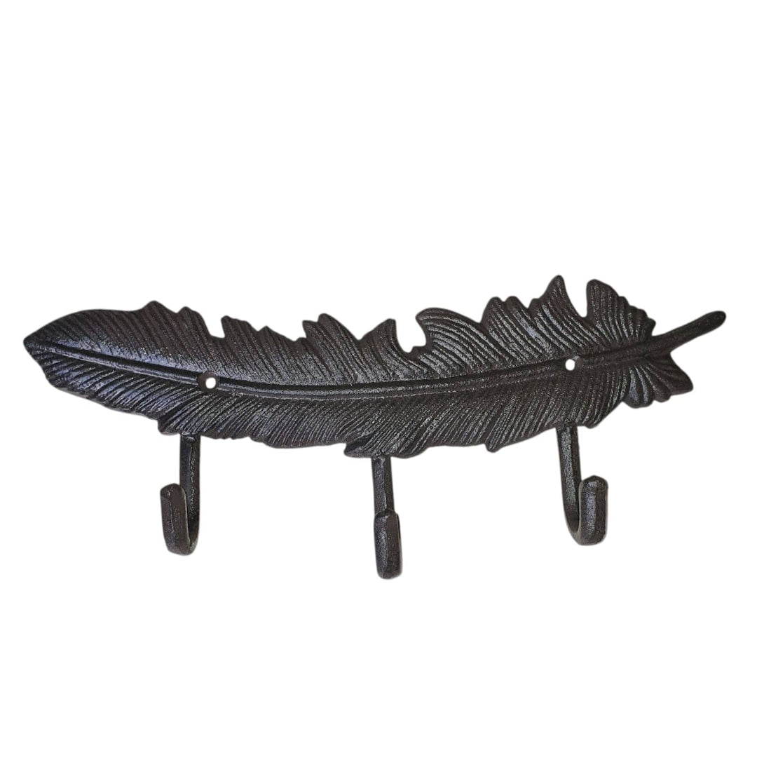 Percha Forma de pluma de hierro CASONA DECO decoracion