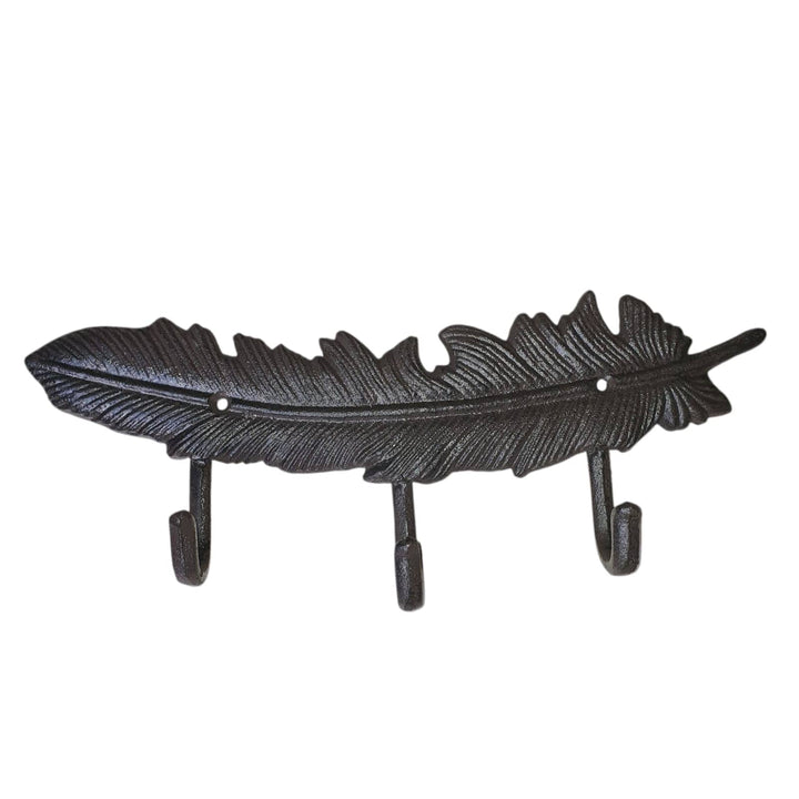 Percha Forma de pluma de hierro CASONA DECO decoracion