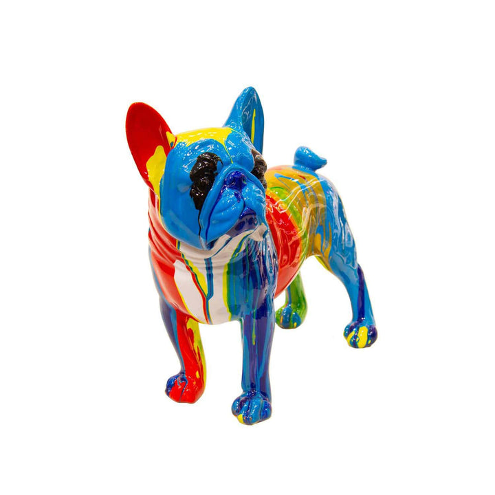 Perro Bulldog Frances Multicolor CASONA DECO