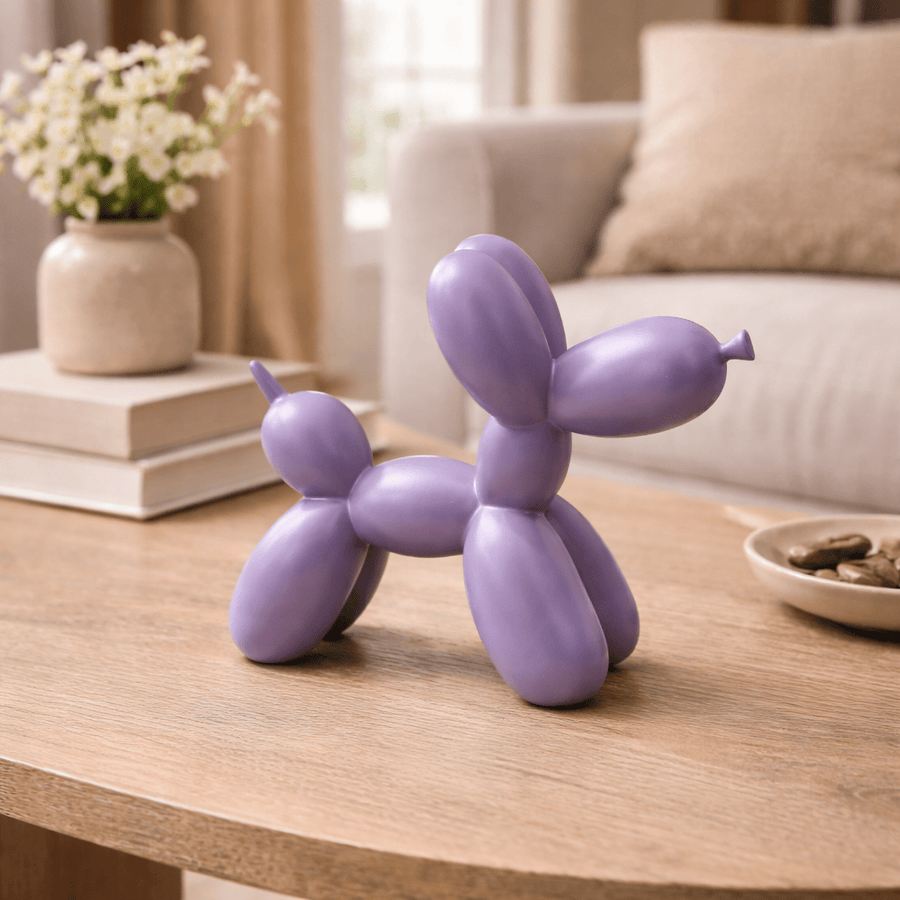 Perro Globo Lila CASONA DECO animales