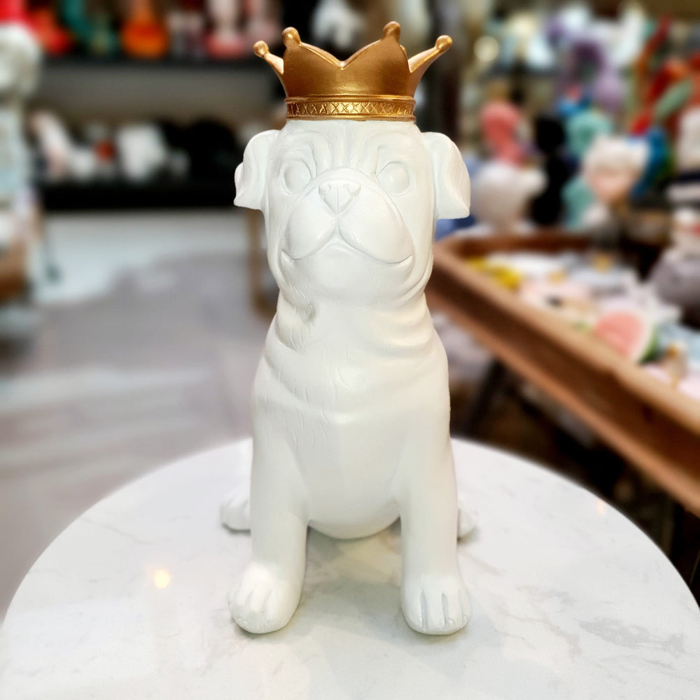 Perro Rey Pug Maxi CASONA DECO