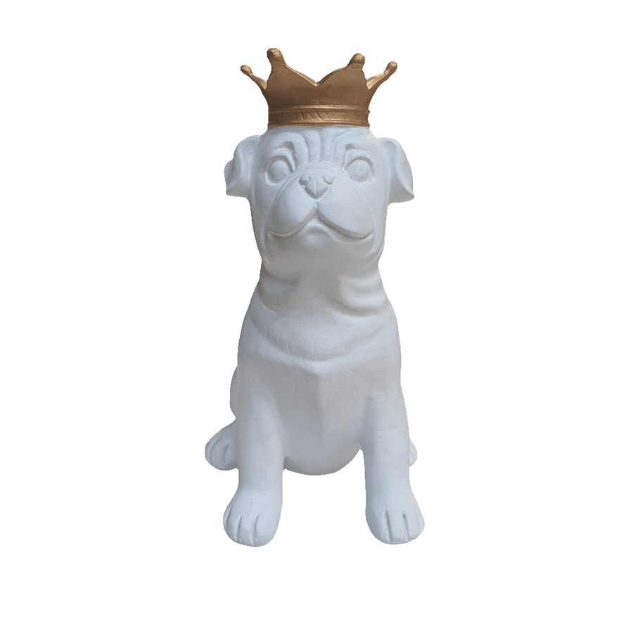 Perro Rey Pug Mini CASONA DECO
