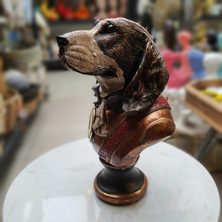 Perro Torso Reloj CASONA DECO animales