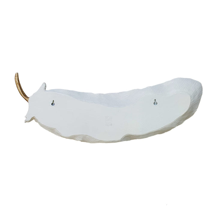 Pluma Blanca Plana 18006 CASONA DECO