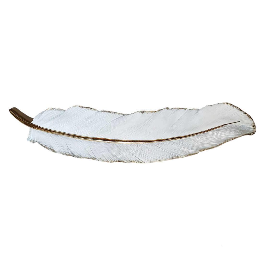 Pluma para pared Blanco CASONA DECO decoracion