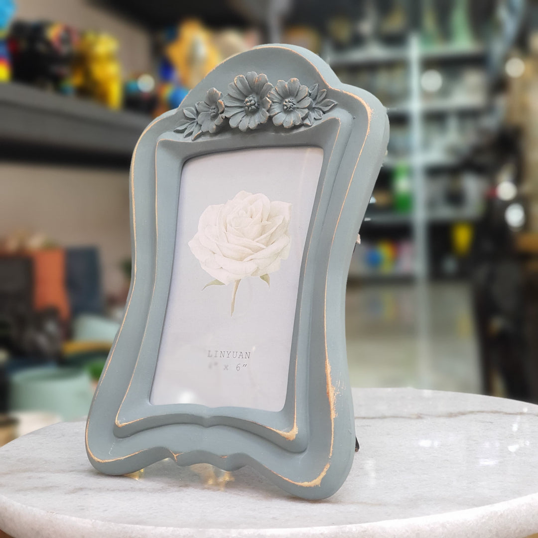 Portarretrato 3 flores CASONA DECO decoracion