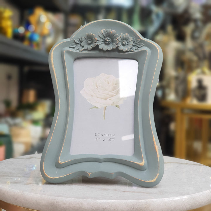 Portarretrato 3 flores CASONA DECO decoracion