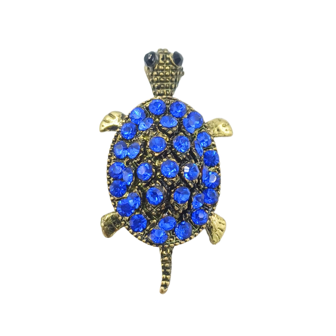 Prendedor Tortuga Azul