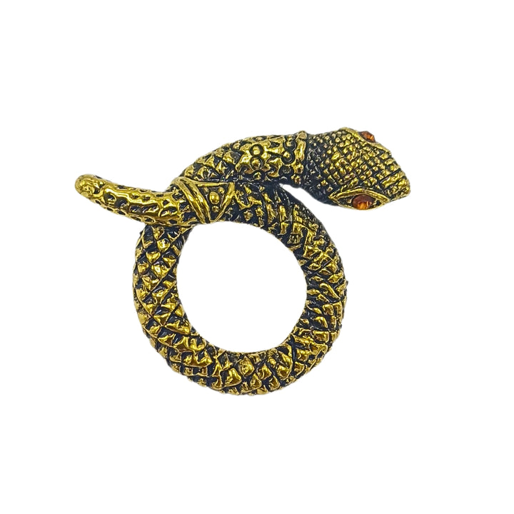 Prendedor Serpiente Dorada