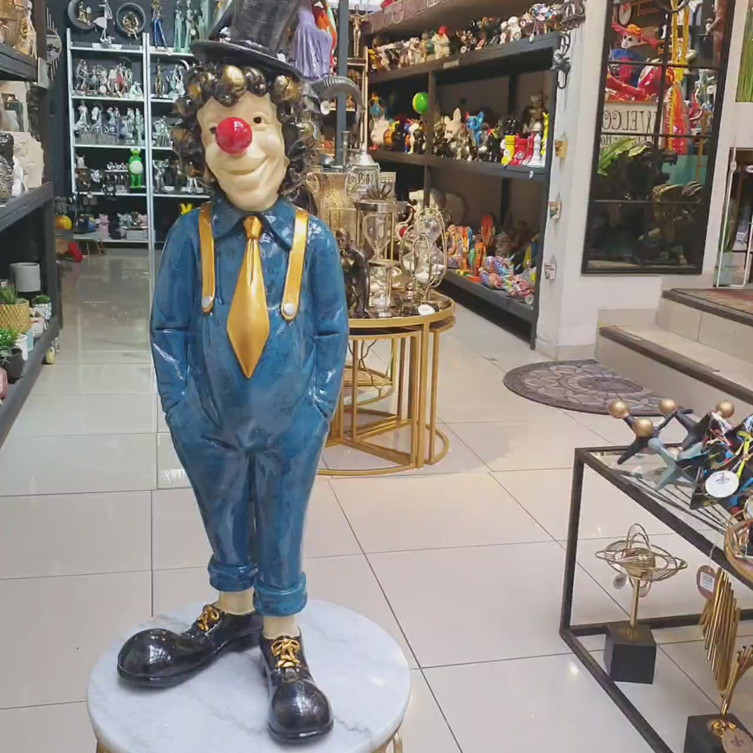 Payaso con sombrero de copa