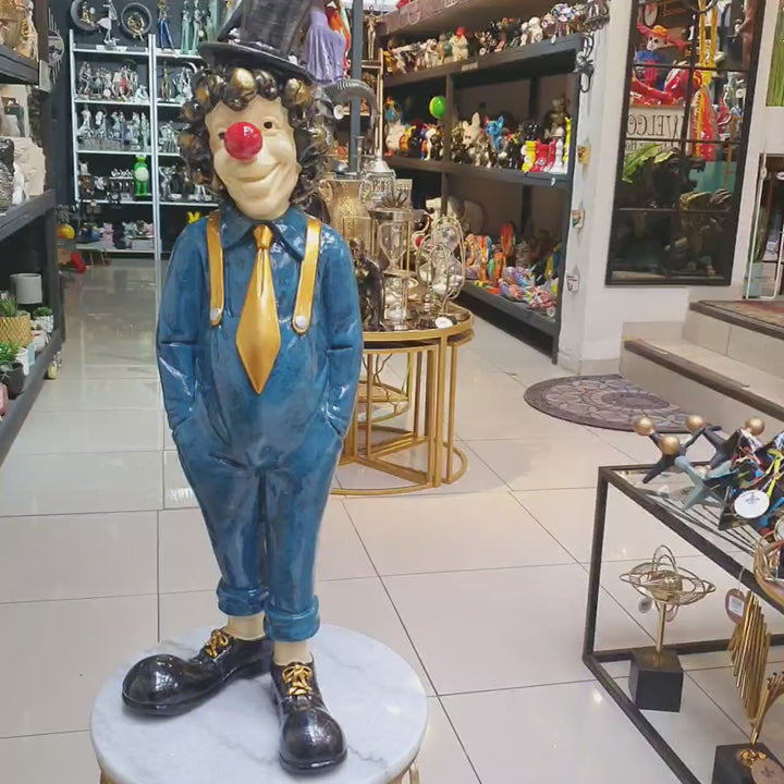 Payaso con sombrero de copa
