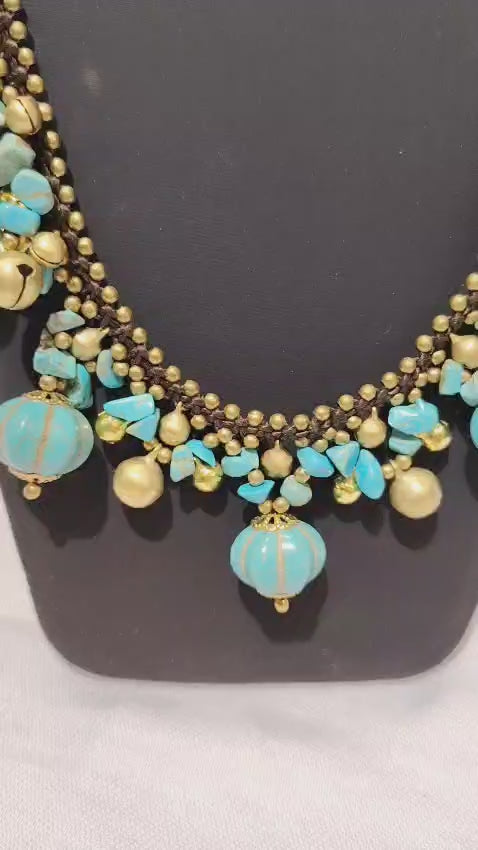 COLLAR KARON TURQUESA