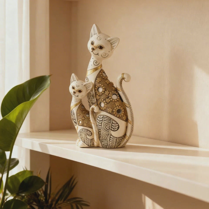 Par de Gatos con diseños