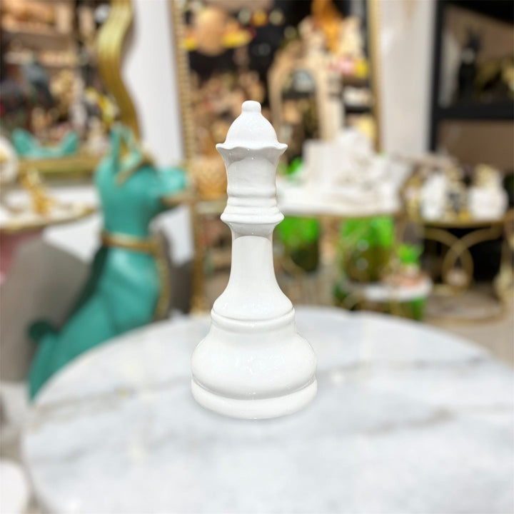 Reina Ajedrez Blanco CASONA DECO decoracion