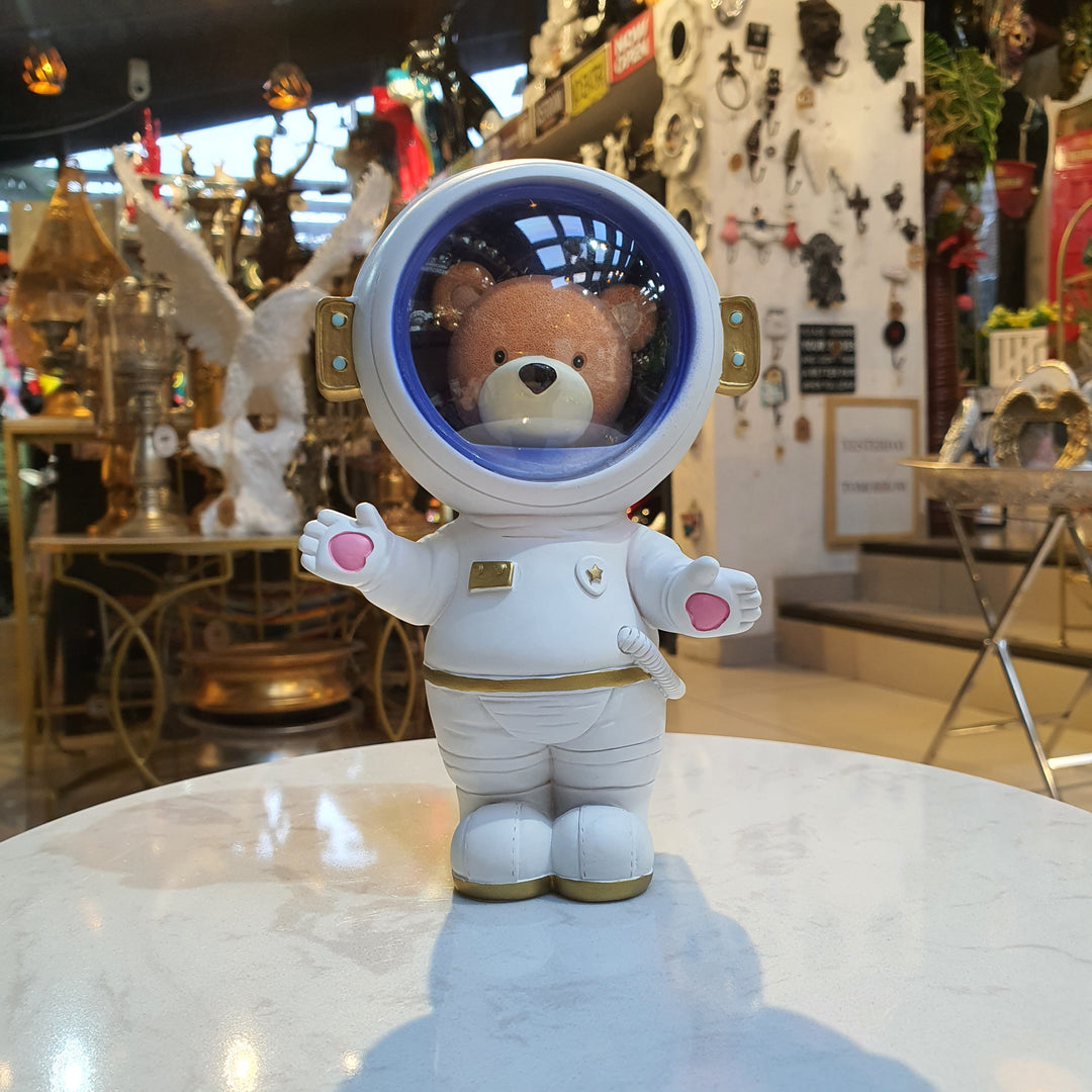 Oso Astronauta con Luz Color Blanco 1603-1B