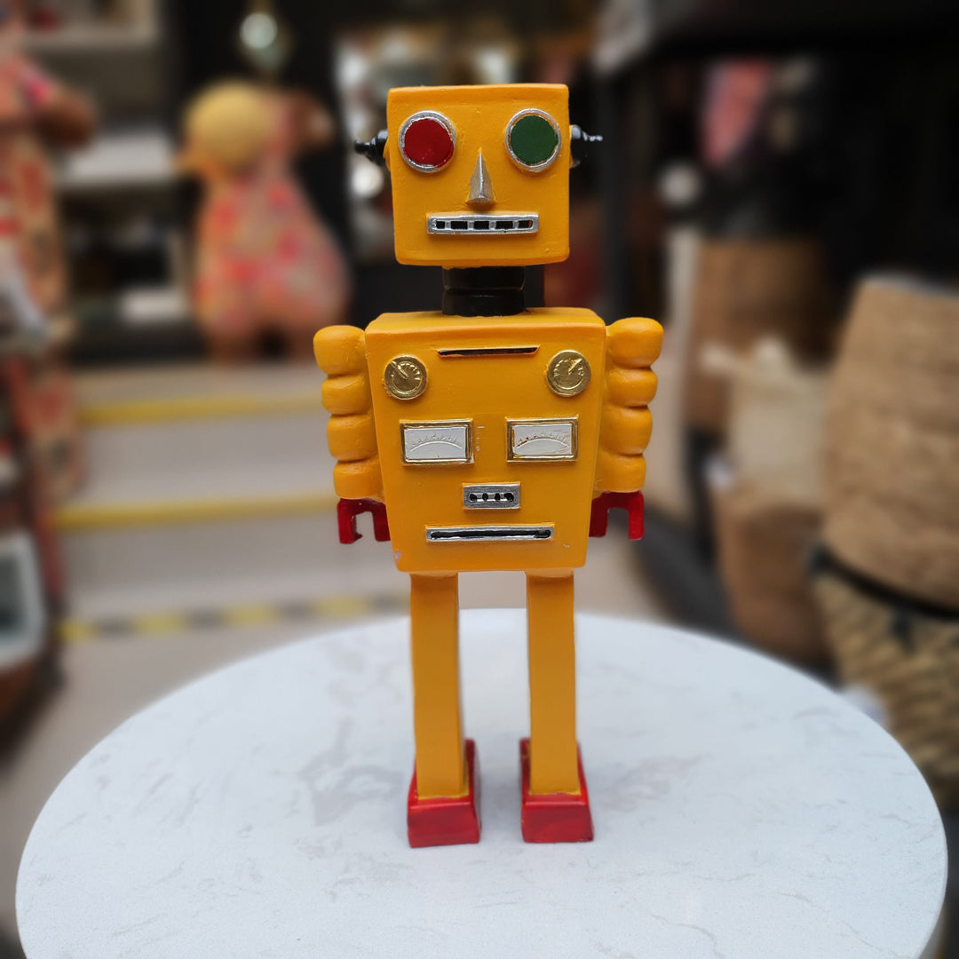 Robot Color Mostaza CASONA DECO decoracion