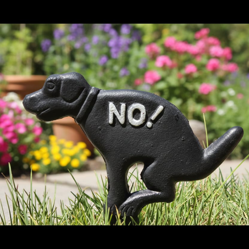 Señalética de hierro Perro CASONA DECO animales