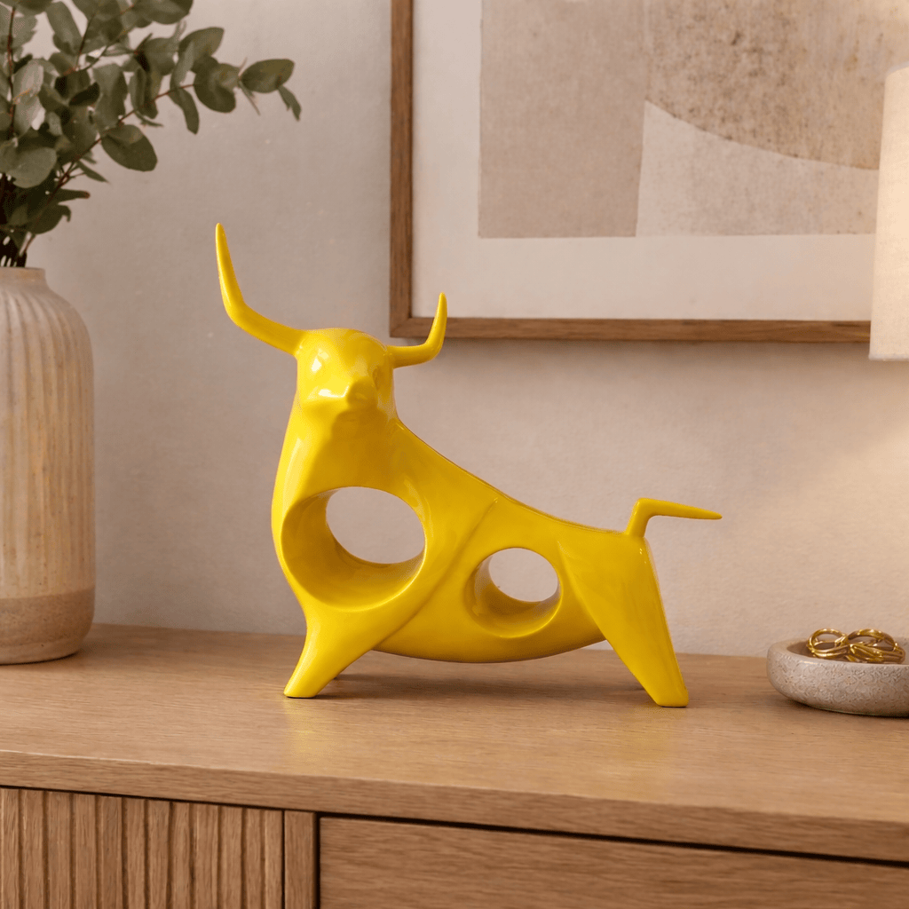 Toro Amarillo CASONA DECO animales