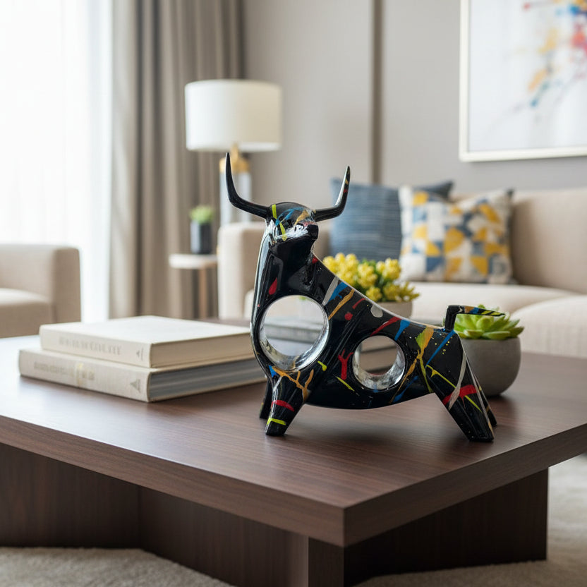 Toro Multicolor CASONA DECO animales